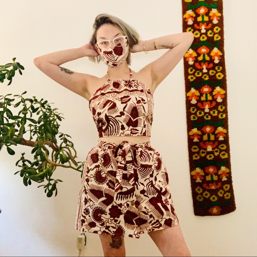 SOLD VTG Floral Three Piece Set - Picture 4 of 16